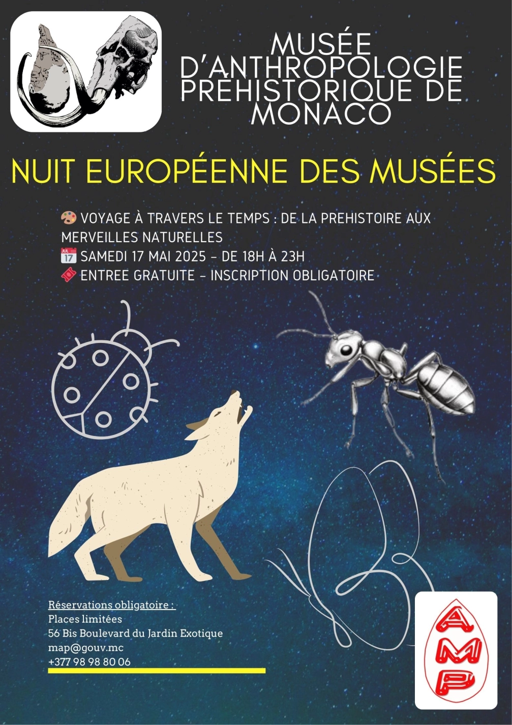 Nuit des Musées au Musée d’Anthropologie Préhistorique de Monaco
