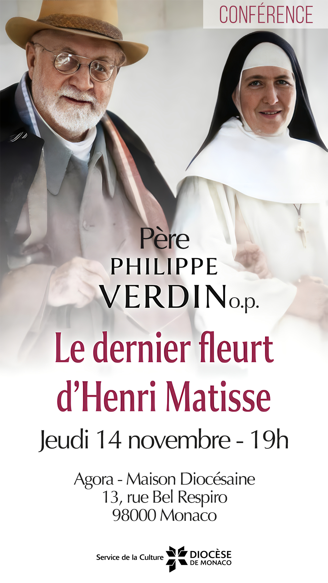 Lecture by Father Philippe Verdin on Henri Matisse