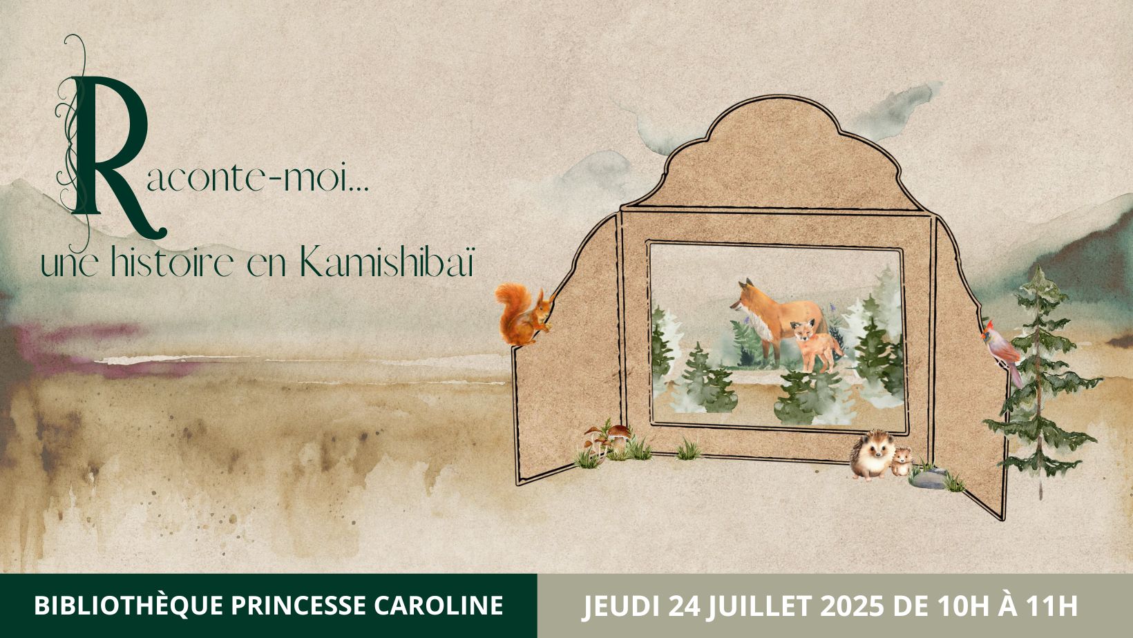Raconte-moi...une histoire en Kamishibaï de 4 à 8 ans