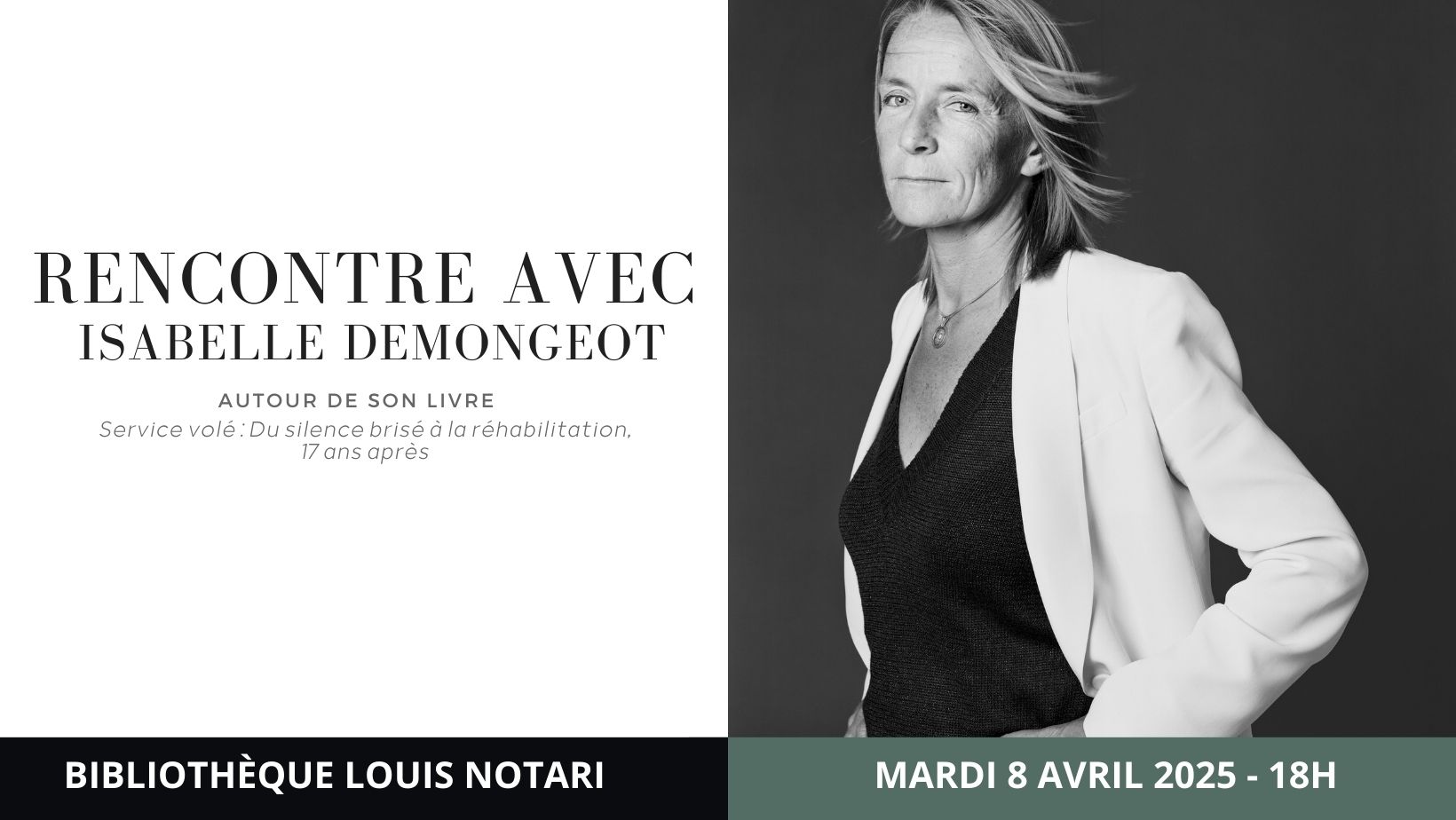 Rencontre dédicace Isabelle Demongeot