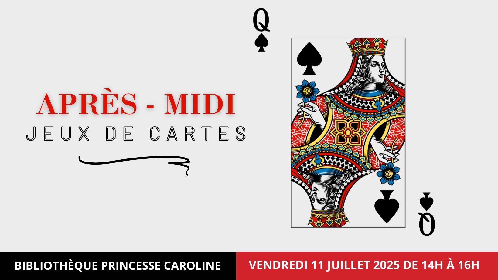 Après-midi jeux de cartes de 7 à 110 ans