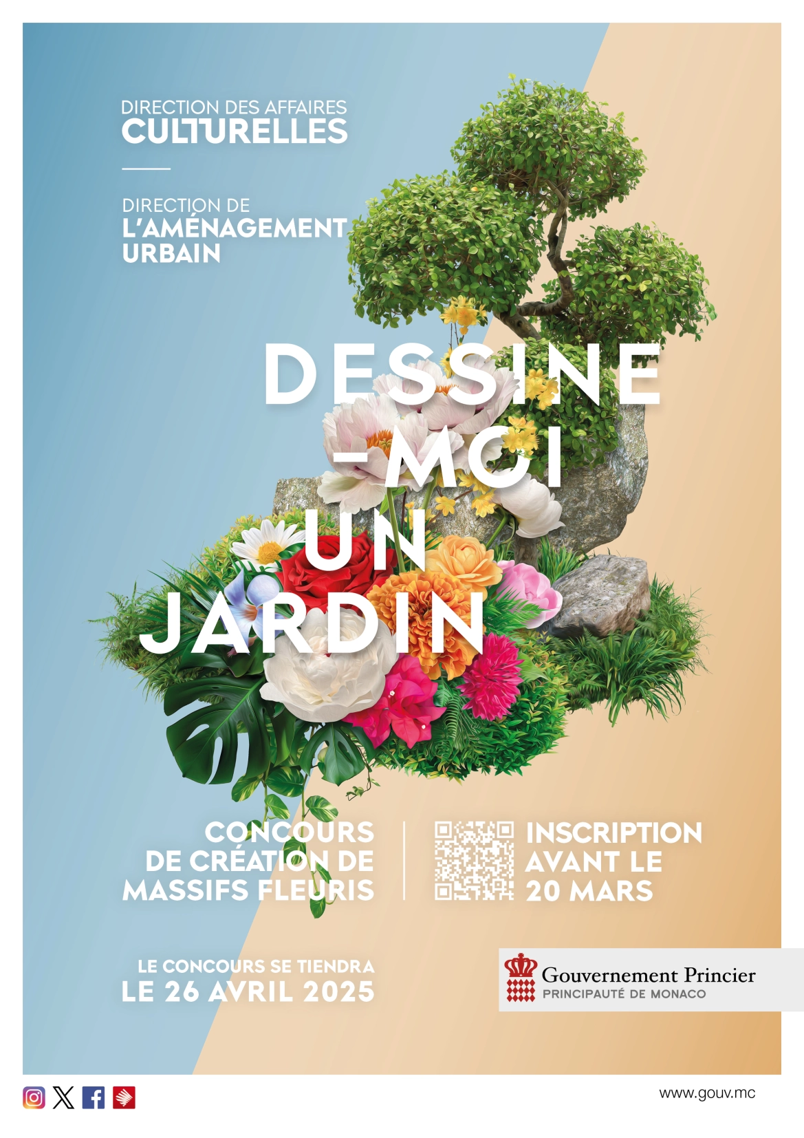 Design me a garden – Competition to design flower beds – Call for participants