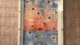 Securing "Roses" by Jean-Michel Folon
