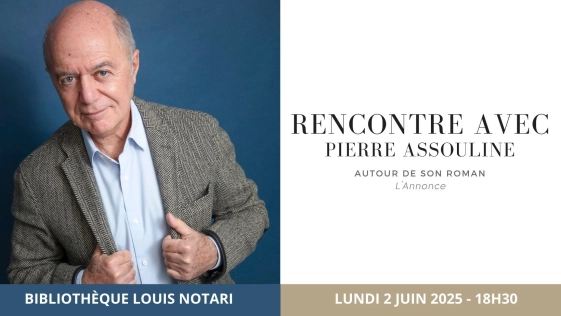 Rencontre dédicace - Pierre Assouline présente son roman "L’Annonce"