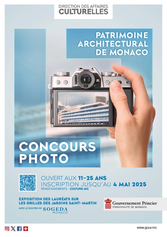 Concours photo "Patrimoine architectural de Monaco" - Appel à participation