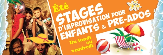 Vacances d'été - les stages de théâtre au Théâtre des Muses