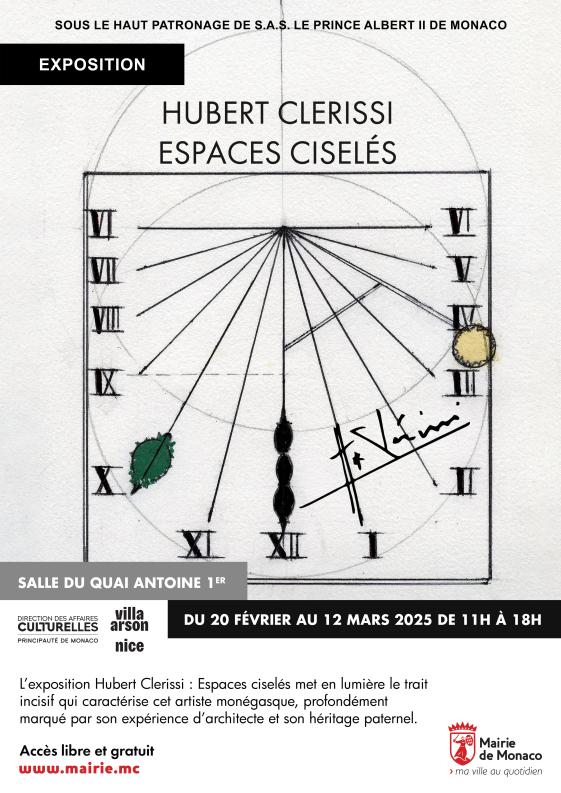 Exhibition - Hubert Clerissi, Espaces Ciselés