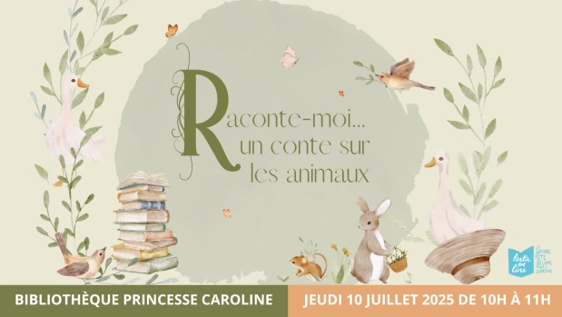 Raconte-moi...un conte sur les animaux + 4 ans