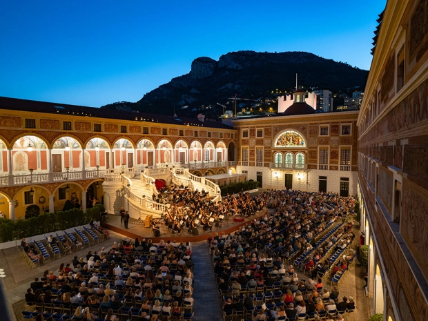 Premier concert de l’été 2024 dans la Cour d’Honneur du Palais Princier