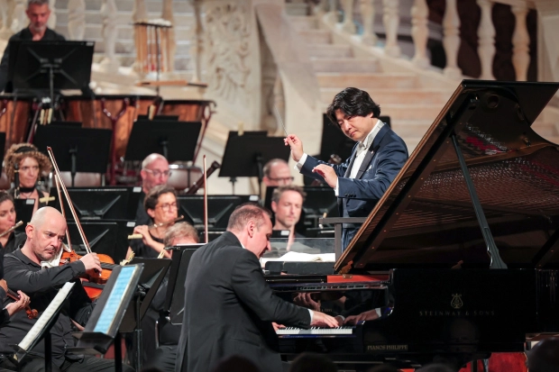 Trpčeski in Concert at the Cour d’Honneur of the Palace