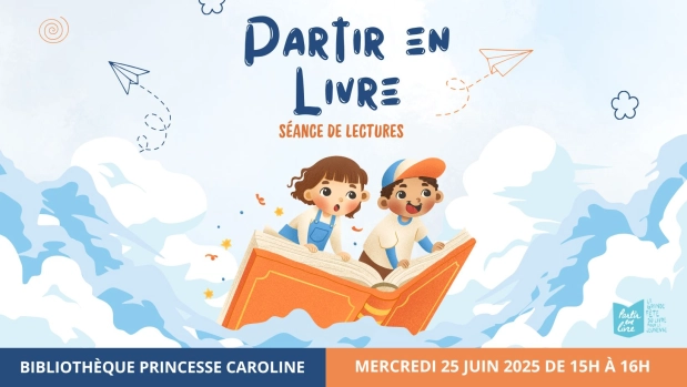 Partir en Livre : séance de lectures + 4 ans